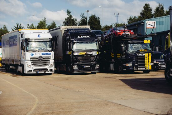 Oxfordshire driver training in lorry