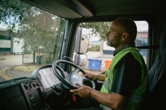 Powys lorry driving instruction