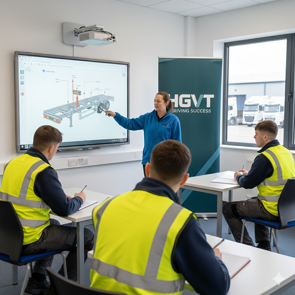HGV Students In Training